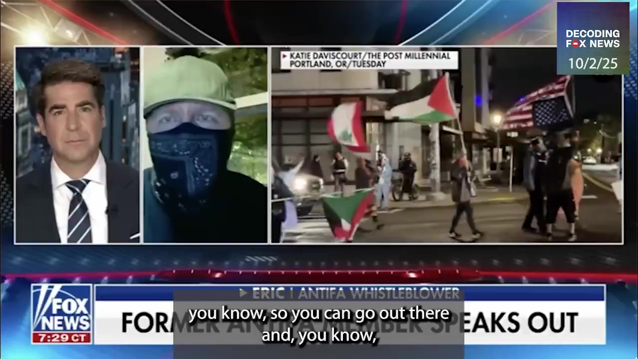 Last week Jesse Watters spoke to man named Eric who claimed he was ...