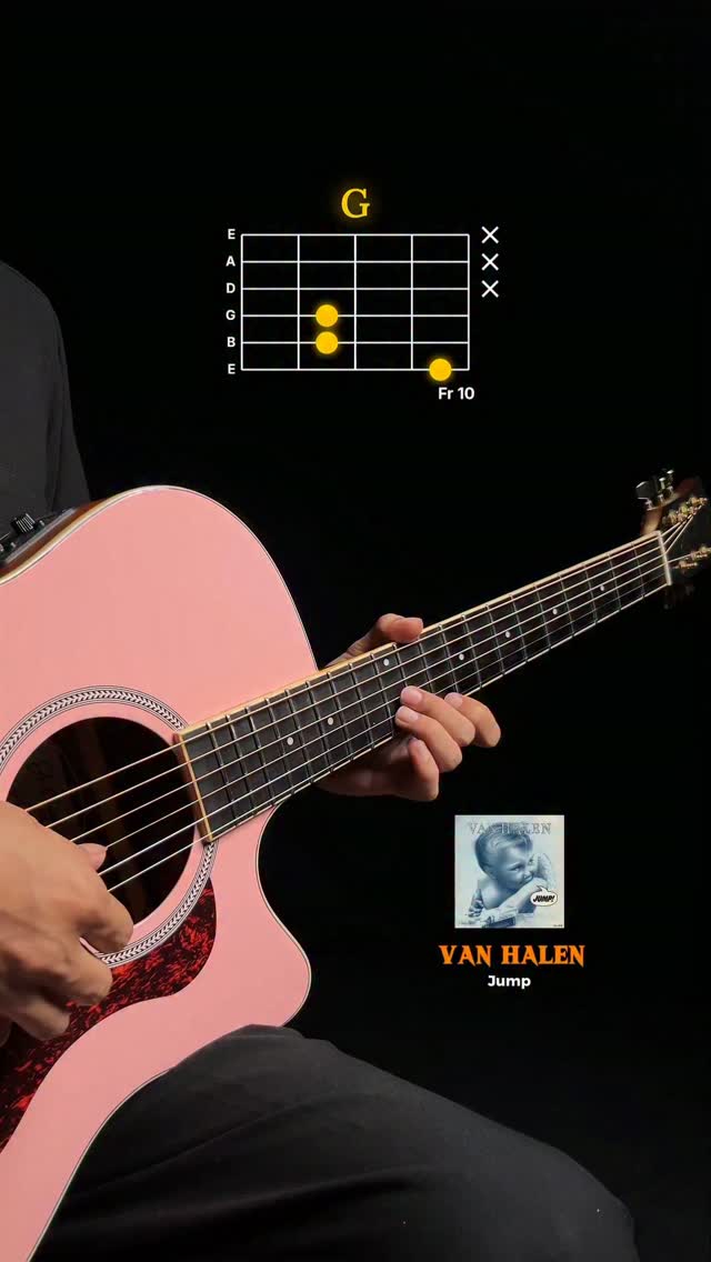 Van Halen - Jump #guitarchords | ShifaIman
