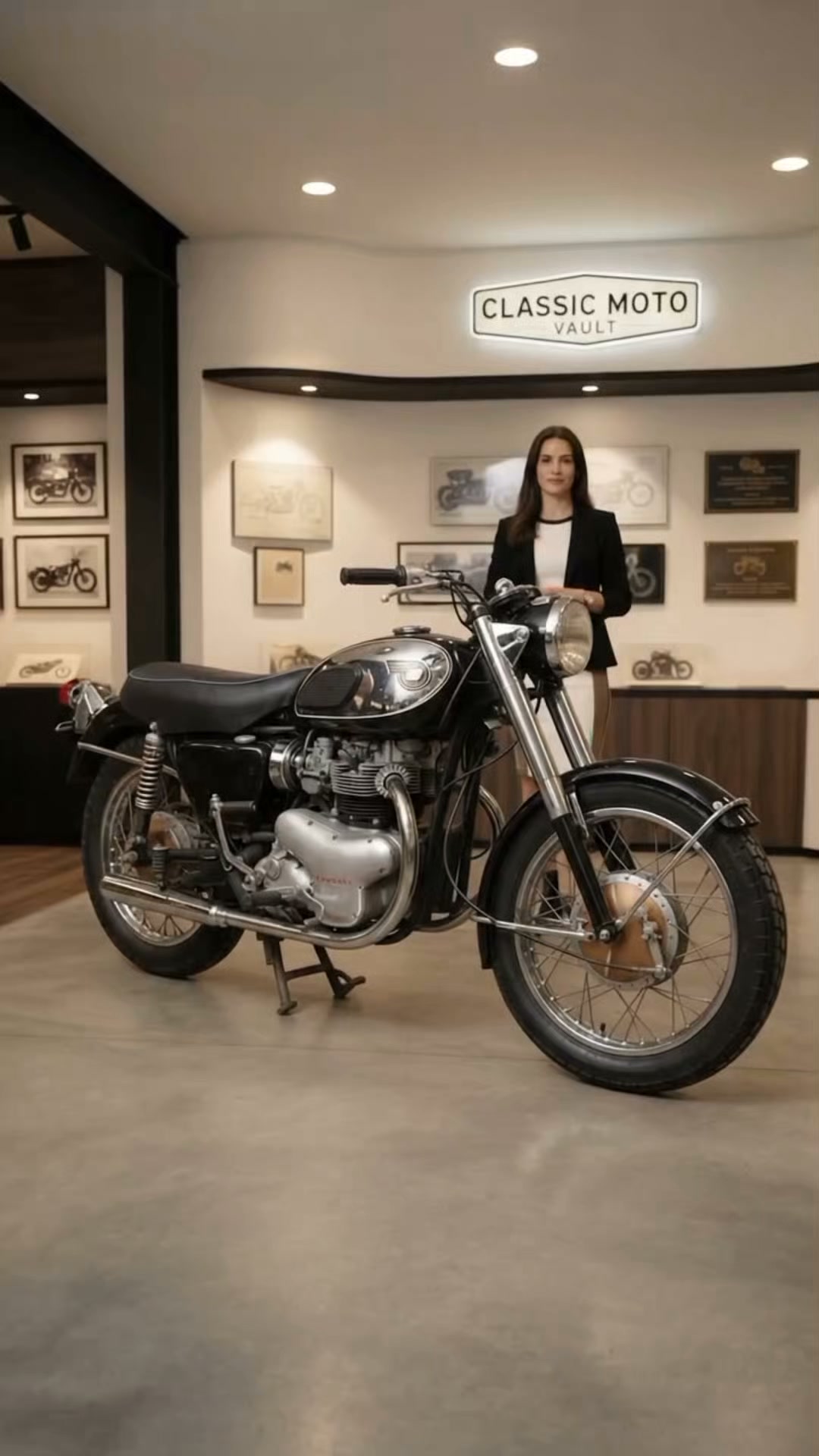 スポーツ選手 wwfBIG ONE The Kawasaki W1 🇯🇵🔥 Japan's Original Big-Bike Legend