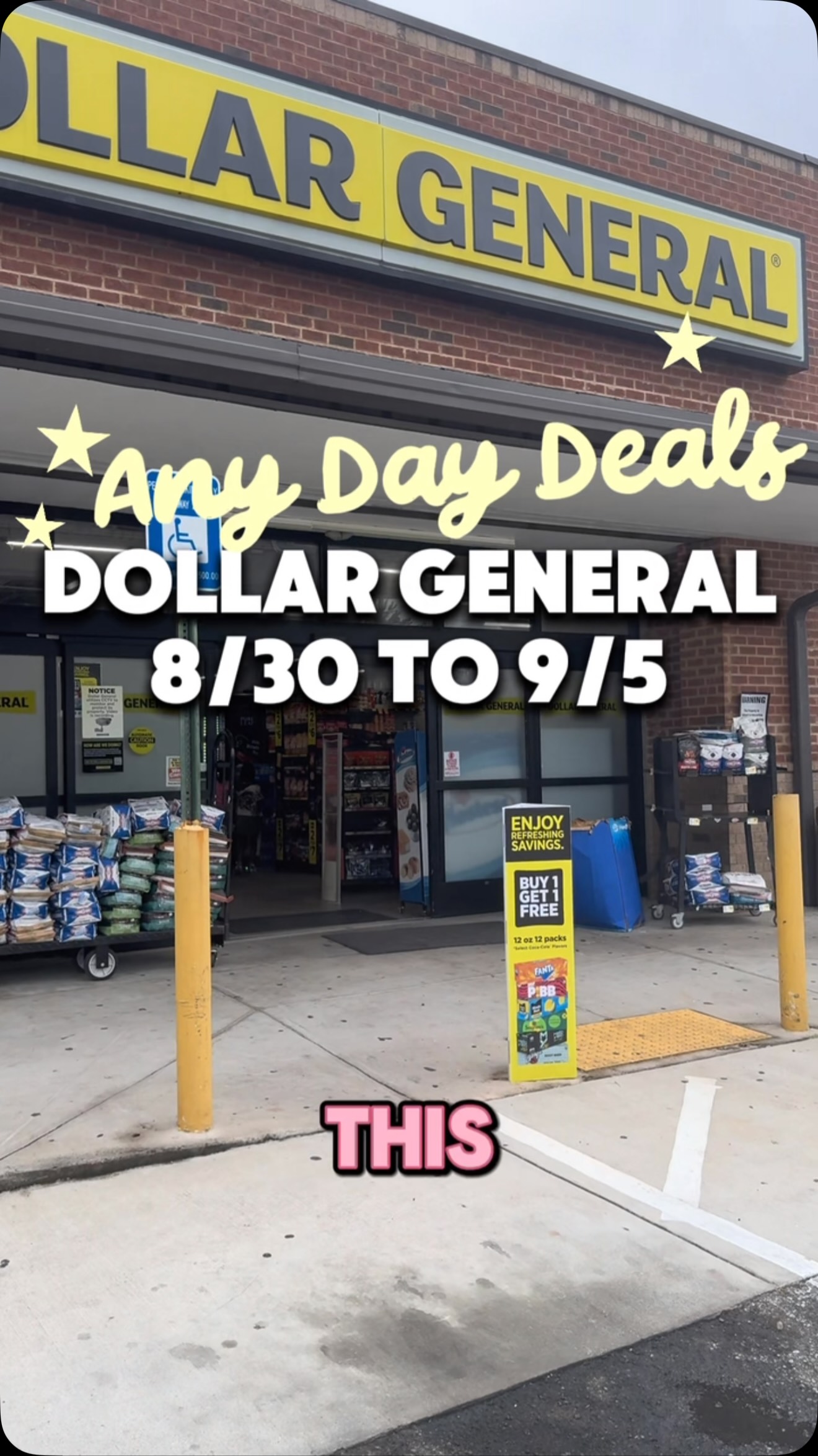 Any day deals at Dollar General 8/30 to 9/5 #dollargeneral