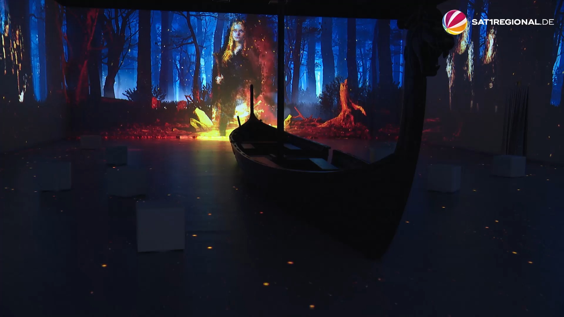 Elegantes Immersive Ausstellung Hamburg Fotos