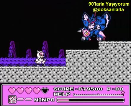 Samurai Pizza Cats (Atari Oyunu) İsmi Ninja Cat olarak da