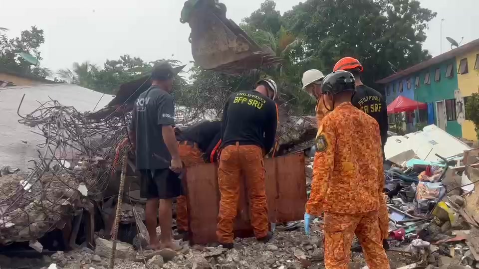 WATCH | The Bureau of Fire Protection–Special Rescue Force 7 is seen ...