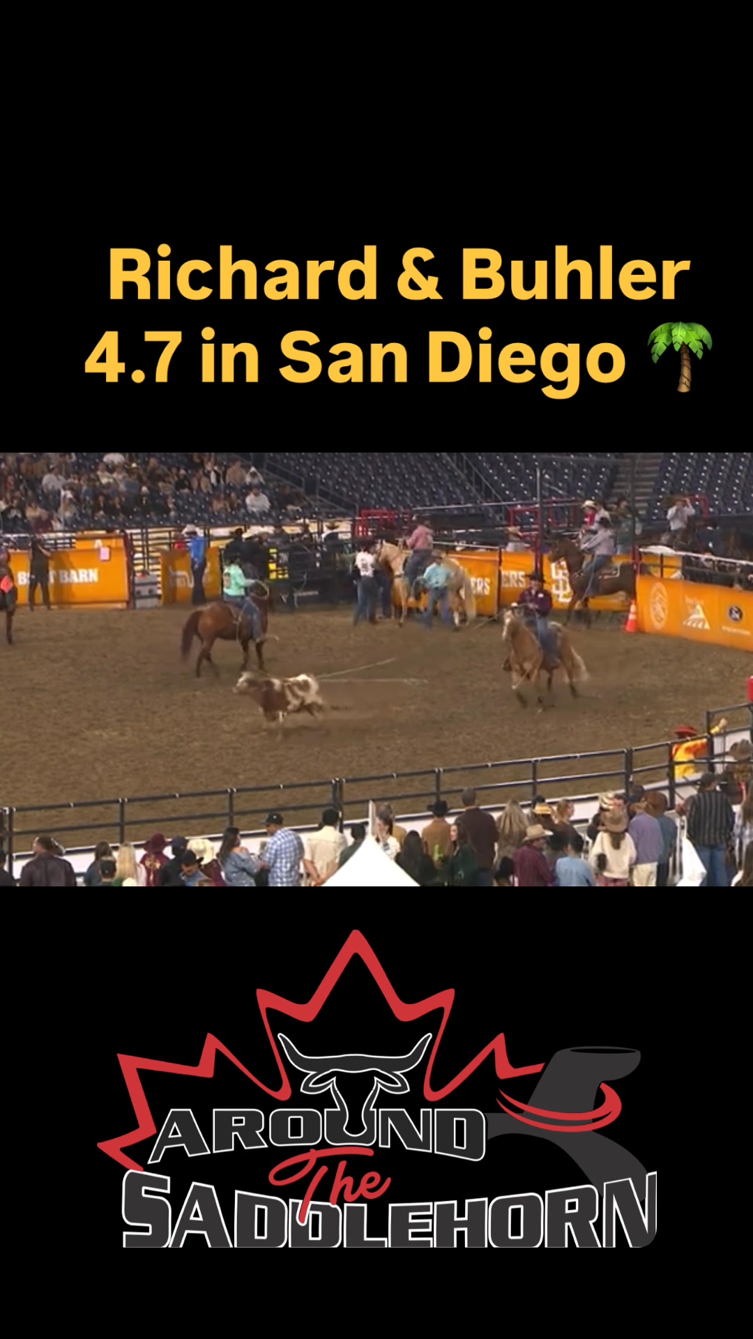 Rhen Richard & Jeremy Buhler go 4.7 on Night #1 of the San Diego Rodeo ...