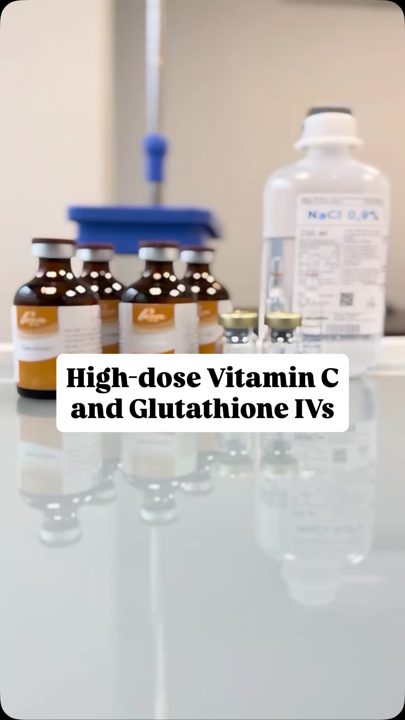 ✨ Glow from the inside out! ✨, High-dose Vitamin C + Glutathione IVs now at Amber Clinic 💧💉, ⚡ Boost your antioxidants, 🛡️ Fight oxidative stress, 🌟 Support radiant skin + wellness, Ready to recharge? 