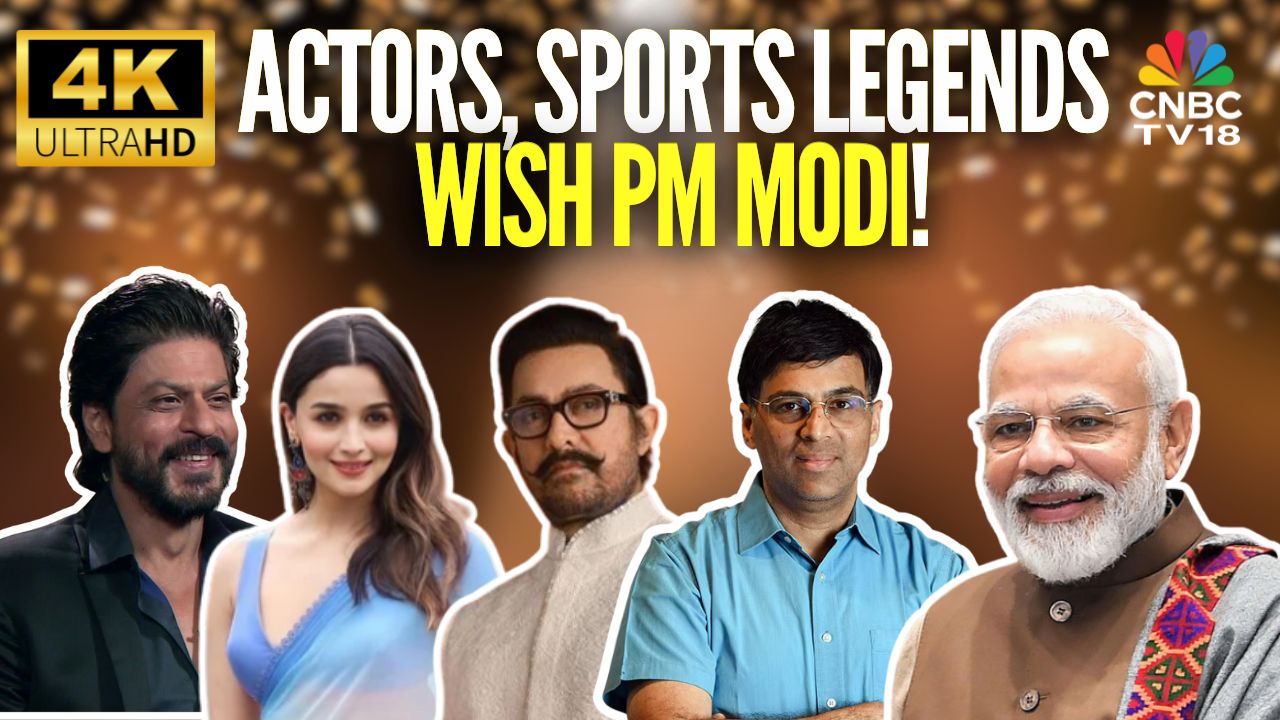 On PM Modi's 75th Birthday Bollywood actors, like Shah Rukh Khan, Alia ...