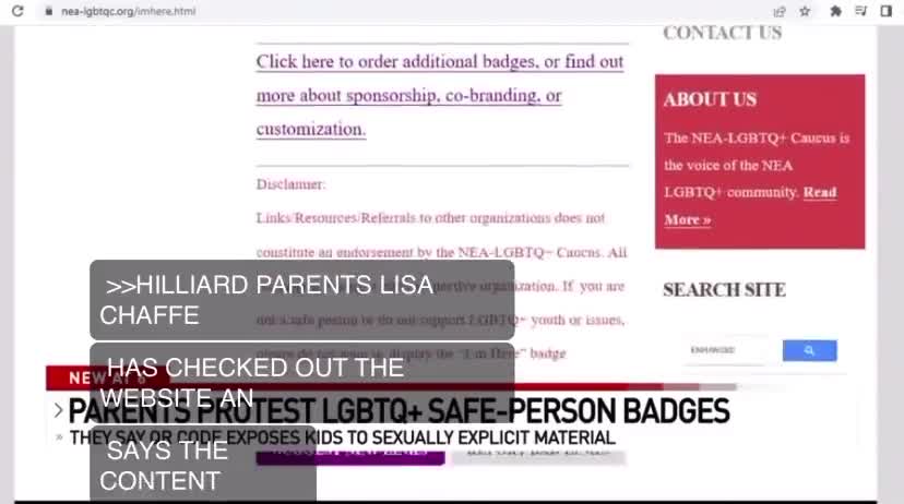 Hilliard Schools of Ohio allows teachers to wear a “safe space” badge ...
