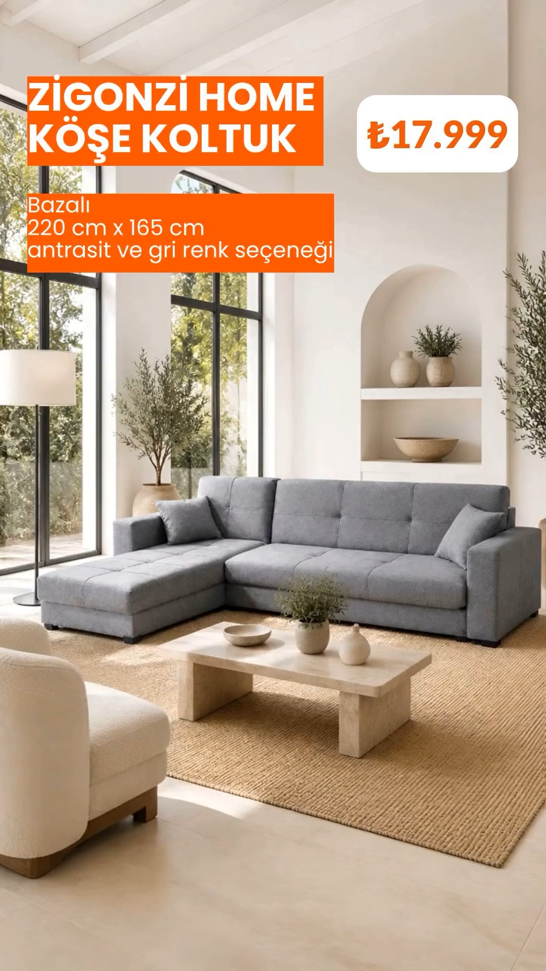 Hem şık hem konforlu! Zen Home Zero Gravity Şezlong Sandalye şimdi