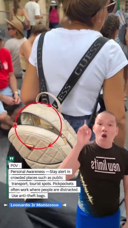 are mini backpacks safe from pickpockets Anti-pickpocket backpack theft vacation backpack features slash resistant panels  Smart tips for Crowds!
