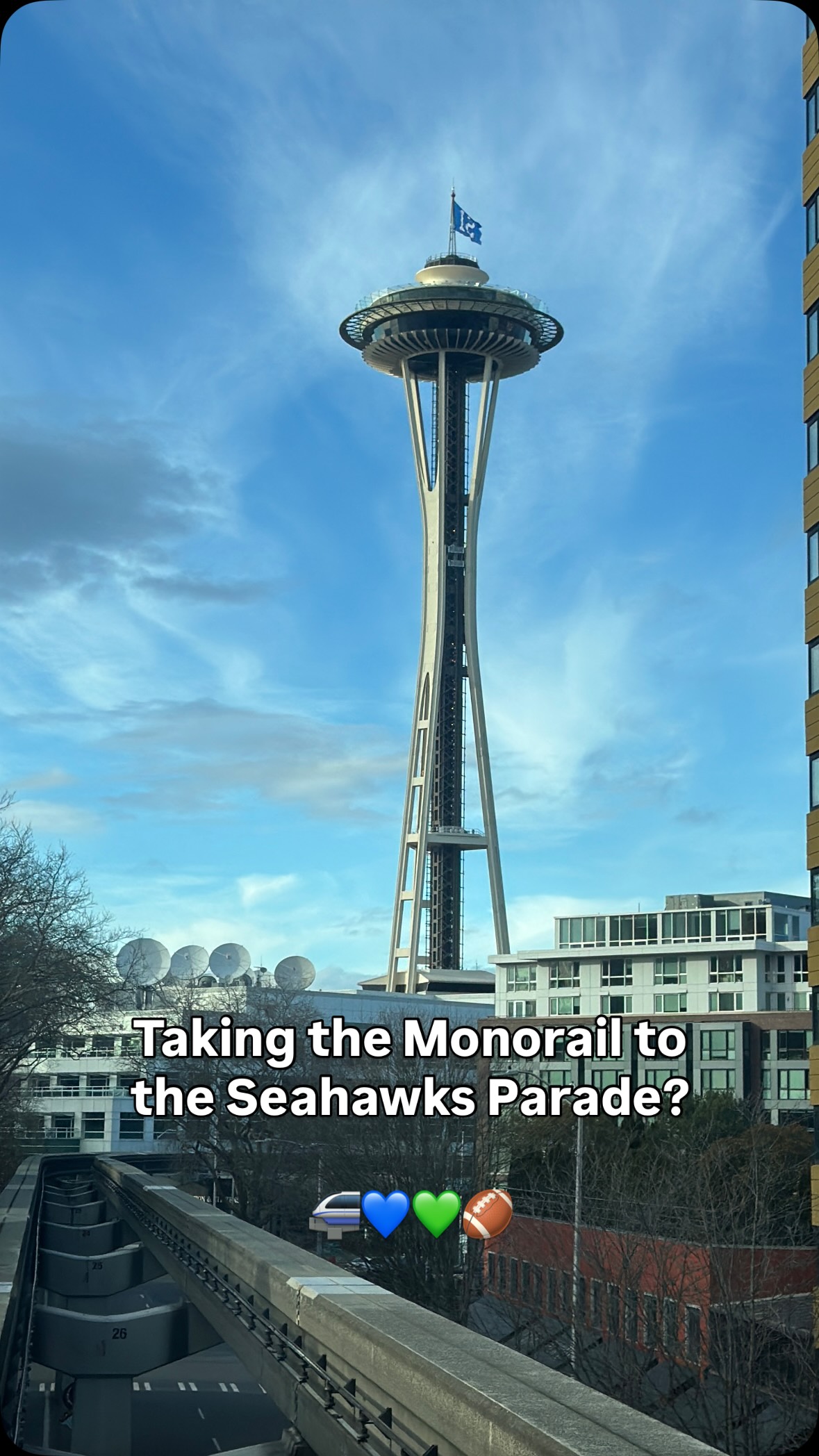 Taking the Monorail to the @seahawks parade on Wednesday 2/11? Here are ...