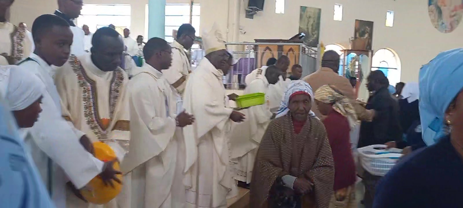 Offering procession. | Radio Osotua | Facebook