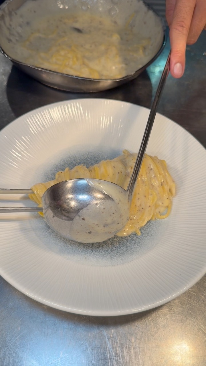 Truffle Tagliolini Pasta with French Butter & Cheese! 🤤🍝🧈🧀 | Foody ...
