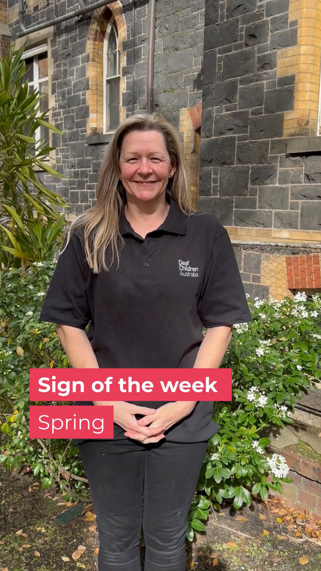 Auslan Sign of the Week is all about new beginnings. Spring 🌸 The days ...