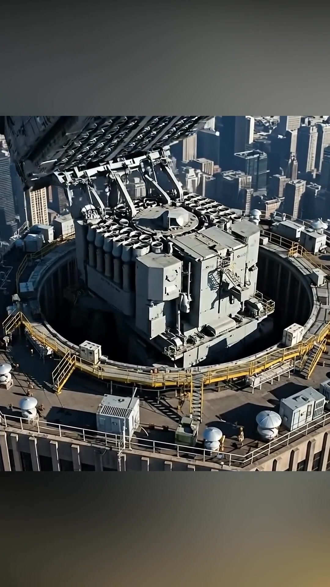 Modern Technology Futuristic Colossal Military Fortress | World All ...