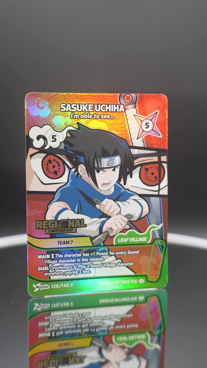 世界100枚限定 NARUTO Mythosストアチャンピオンシップ優勝プロモ STORE CHAMPIONSHIP CARD REVEAL 🍥 The Store Championship cards