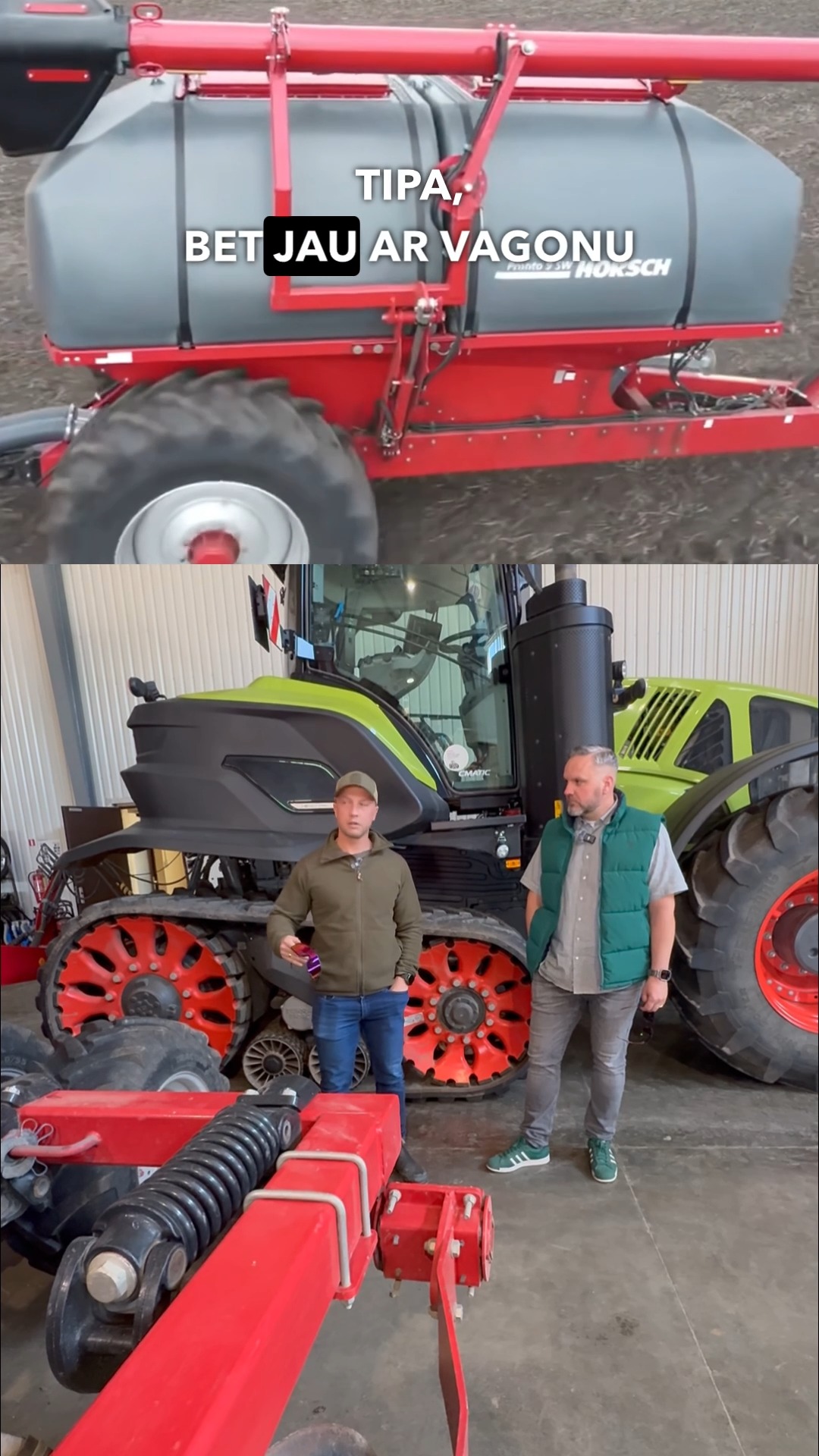 👆Skaties, kas man ir!🧑‍🌾 ZS LAZDINI / Elvis Lazdins par HORSCH FOCUS ...