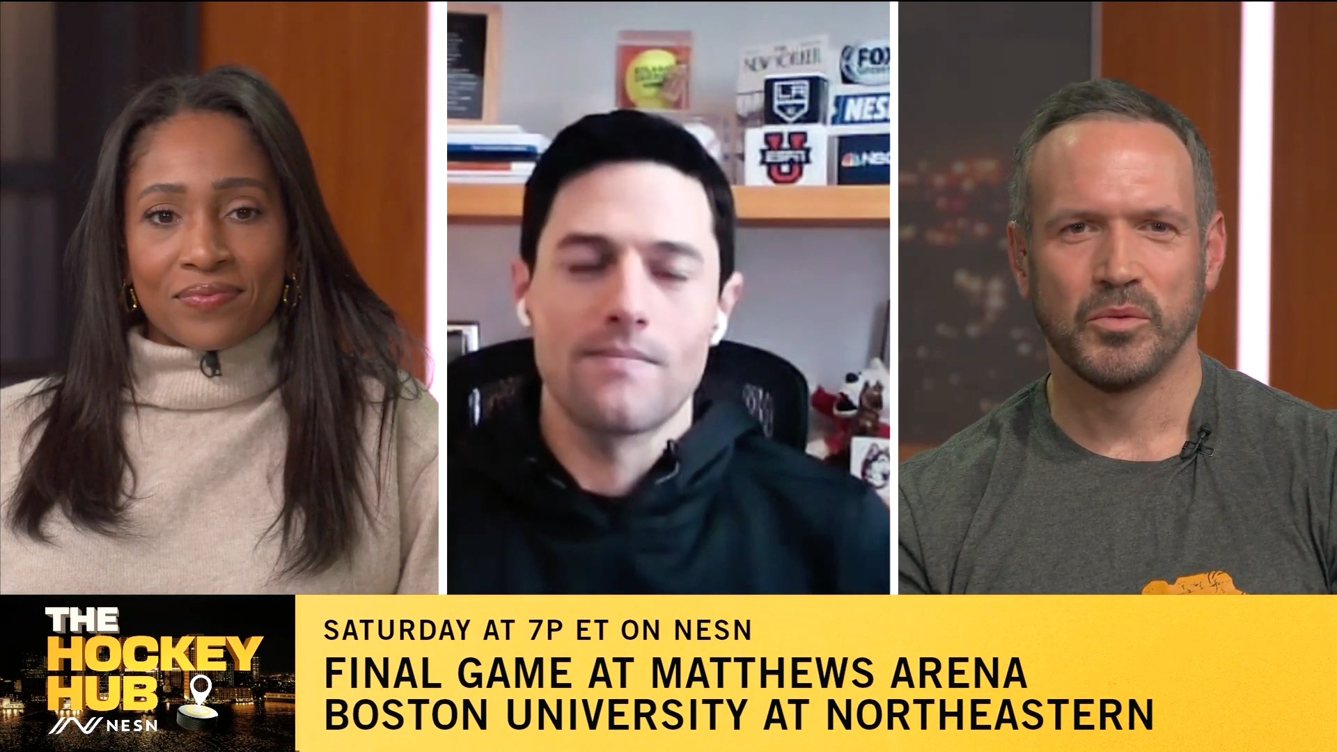 TNT and MSG Networks broadcaster and Northeastern alumni Alex Faust ...