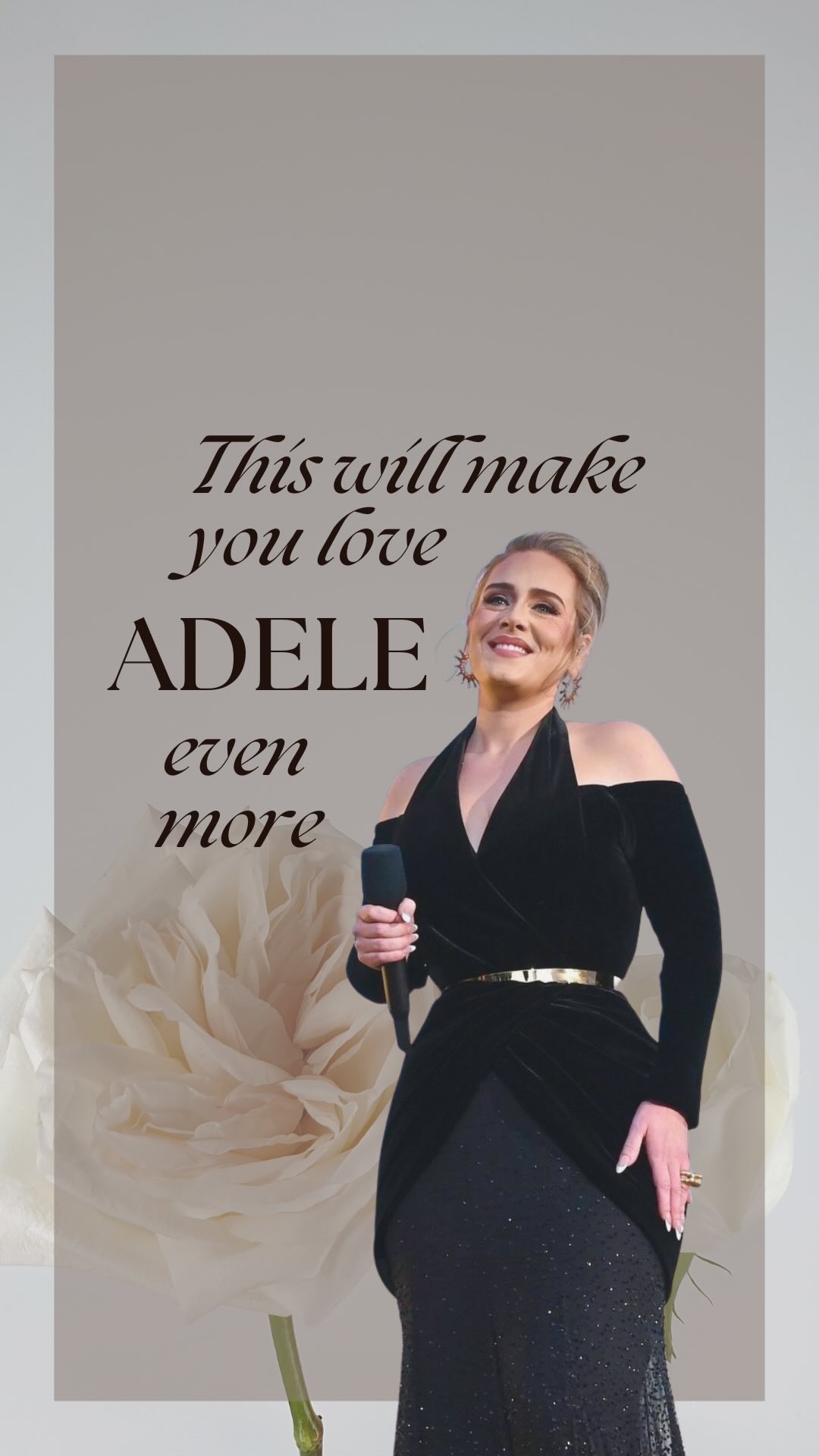 🌊 • 💙 • This will make you love Adele even more • No instruments. No ...