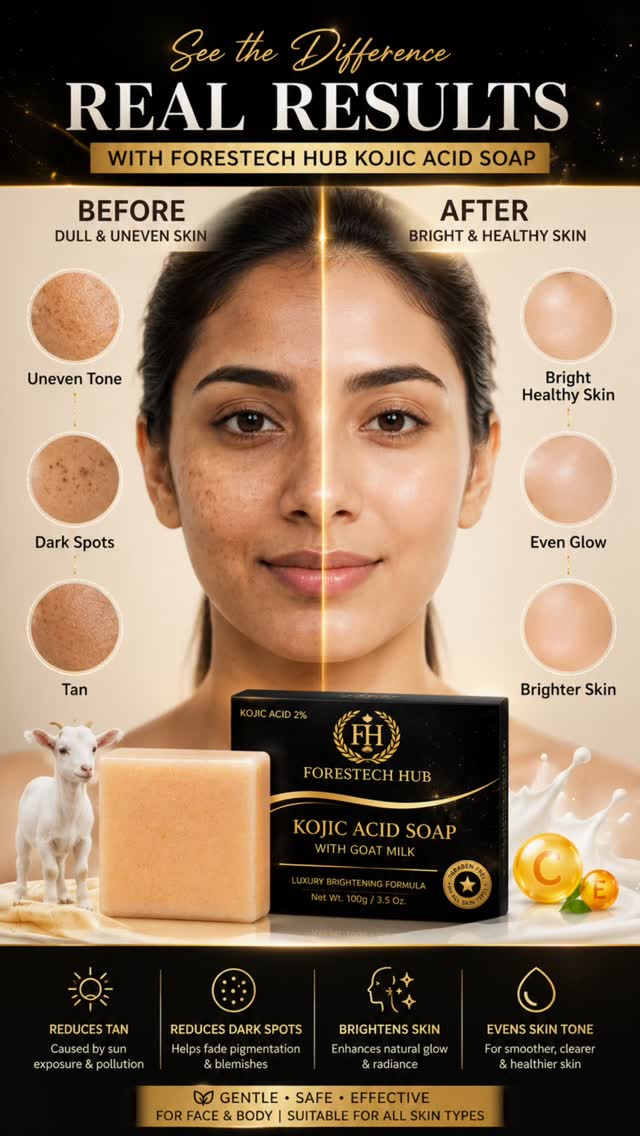 glutathione before vs after india Here is to radiant, glowing, tiredless & no tan skin 😍, 2% Kojic Acid + Goat Milk + ✨, This luxury brightening soap from Forestech Hub is honestly giving premium skincare vibes 😍, ✔ Helps Size:Quart Skin Whitening Injection & blemish cream