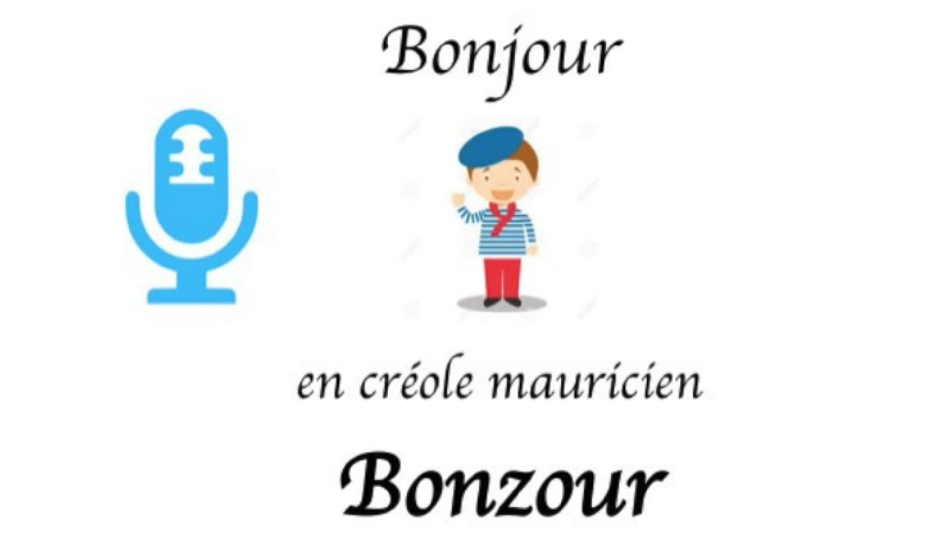 Ile Maurice Bonjour En Creole Mauricien Facebook