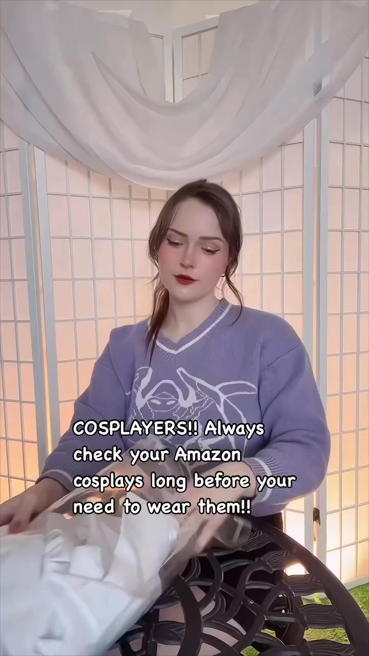 Cosplayers! Always check your Amazon packages lol. I had to spend the ...