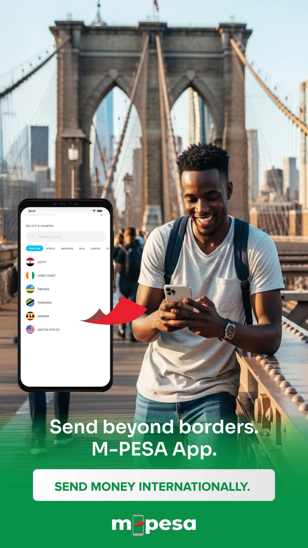 From Kenya to the world. Send money to your people abroad quickly ...