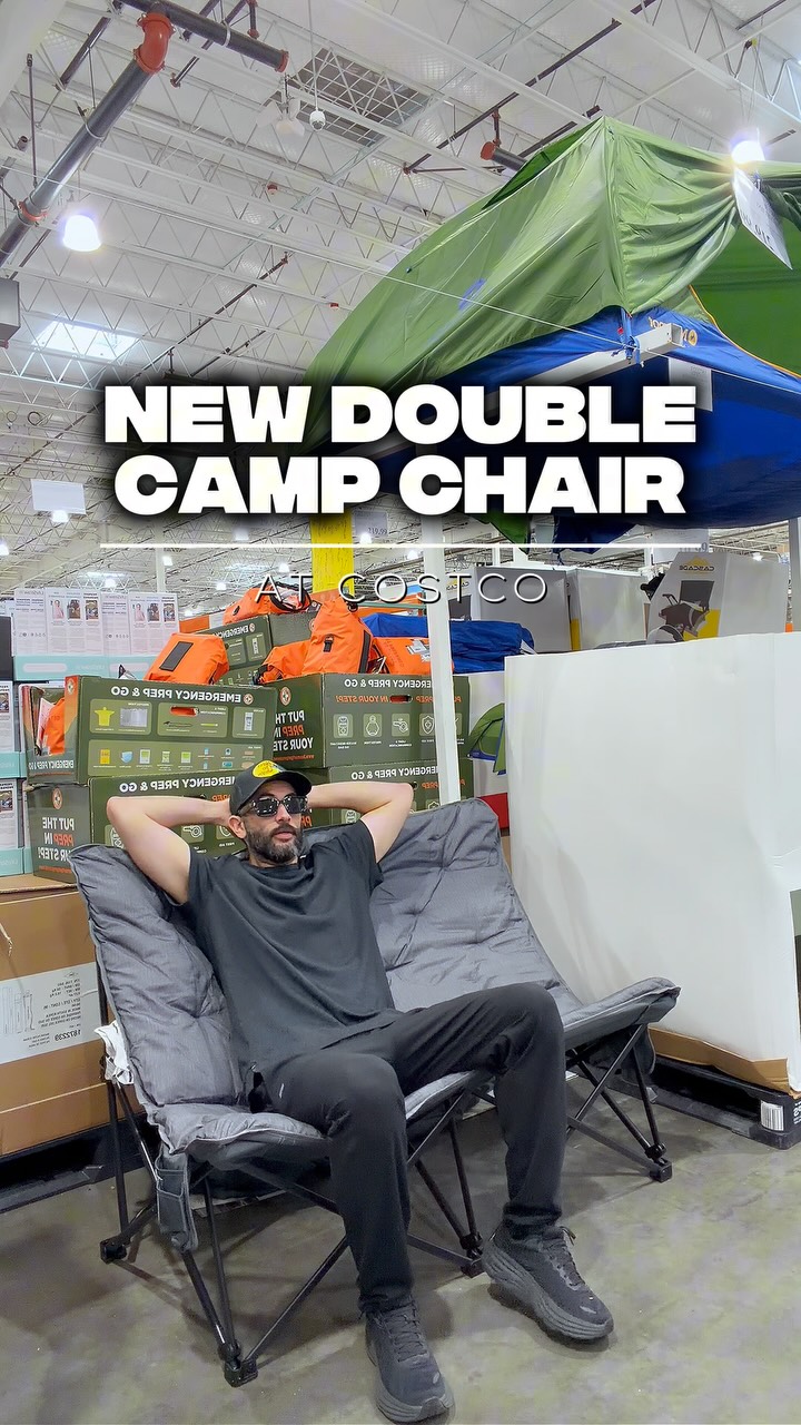 Costco just brought in this new Timber Ridge Double Camping Chair