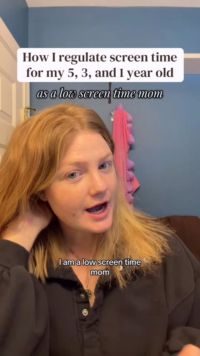 Being low screens with all 3 of my kids has been so amazing for their ...