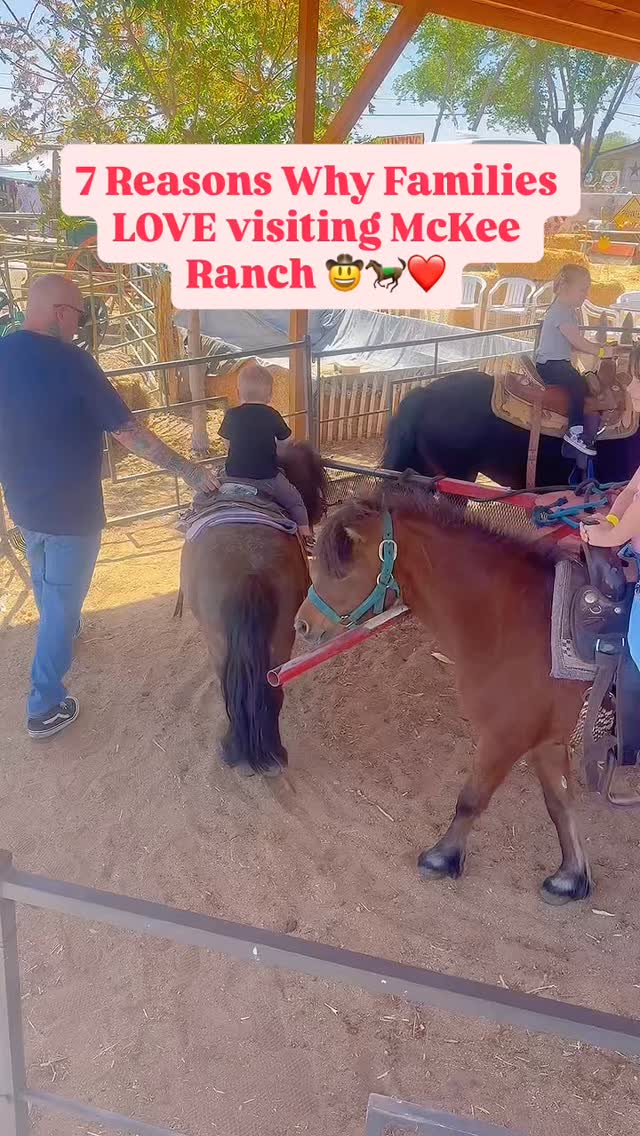 7 Reasons Families Love Visiting McKee Ranch Las Vegas 🐎🌵💛 Weekends at ...