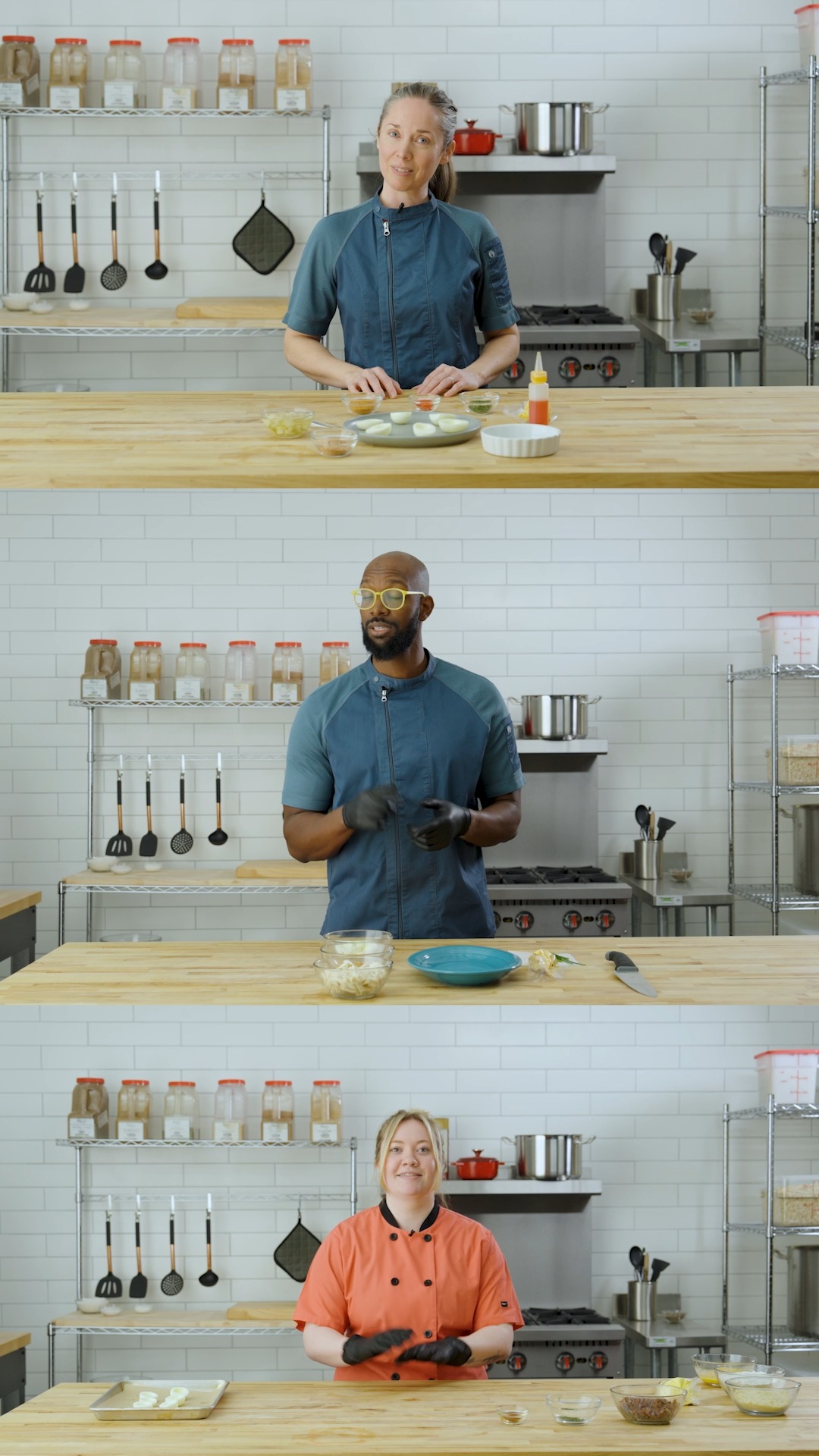 Three chefs, one classic Easter dish. Which would you grab first? Watch ...