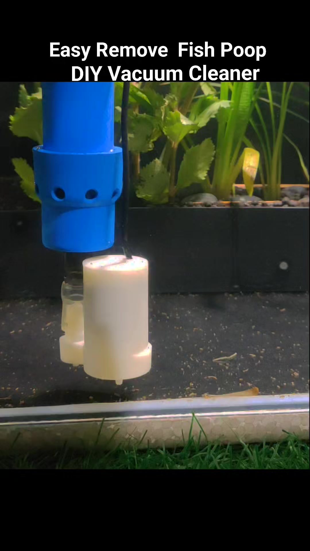 Best for remove fish Poop DIY VACUUM CLEANER #fypシ゚ #ideas #hobby # ...