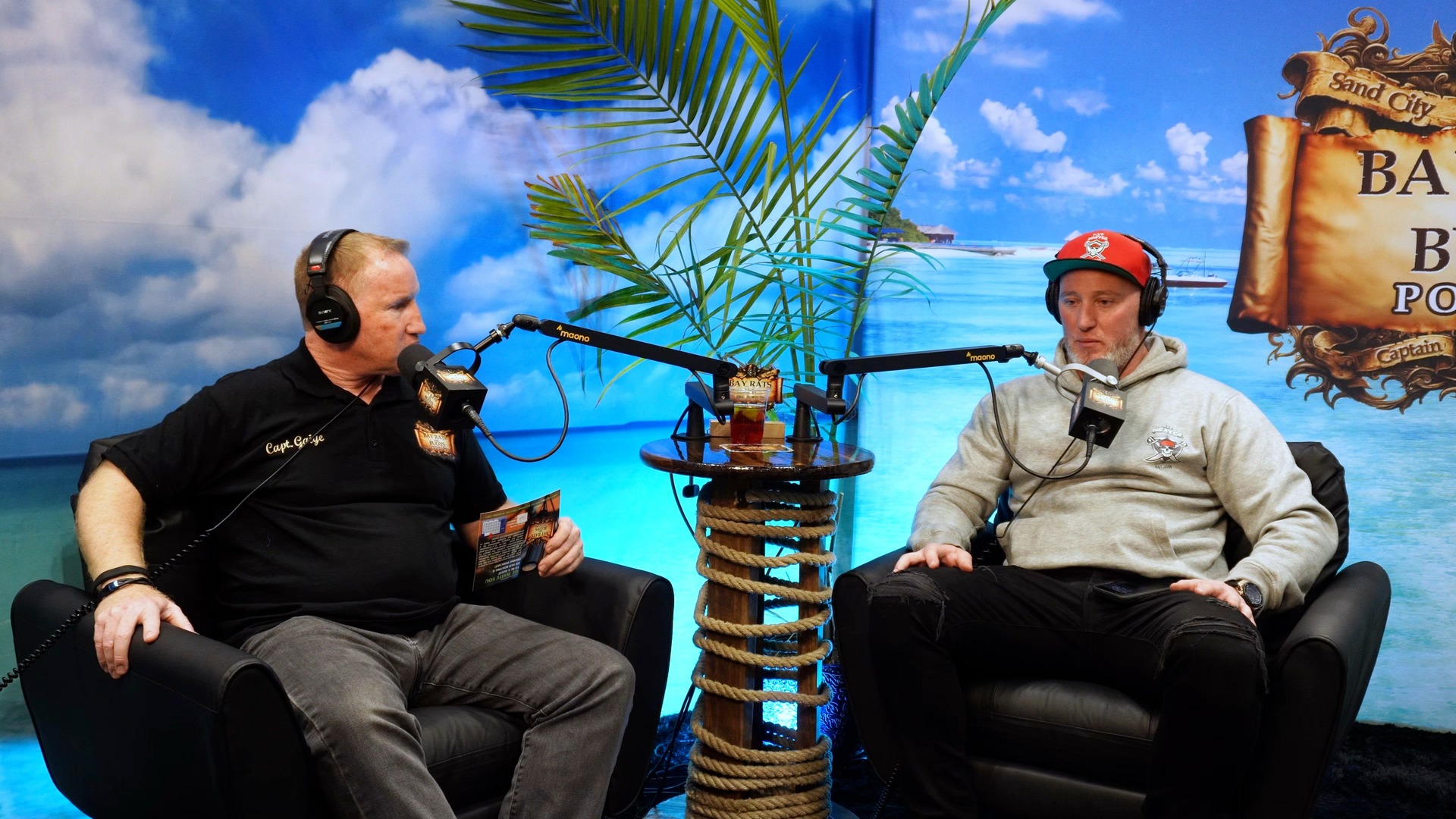 The 2026 NY Boat Show at the Javits Center sitting down with James aka ...