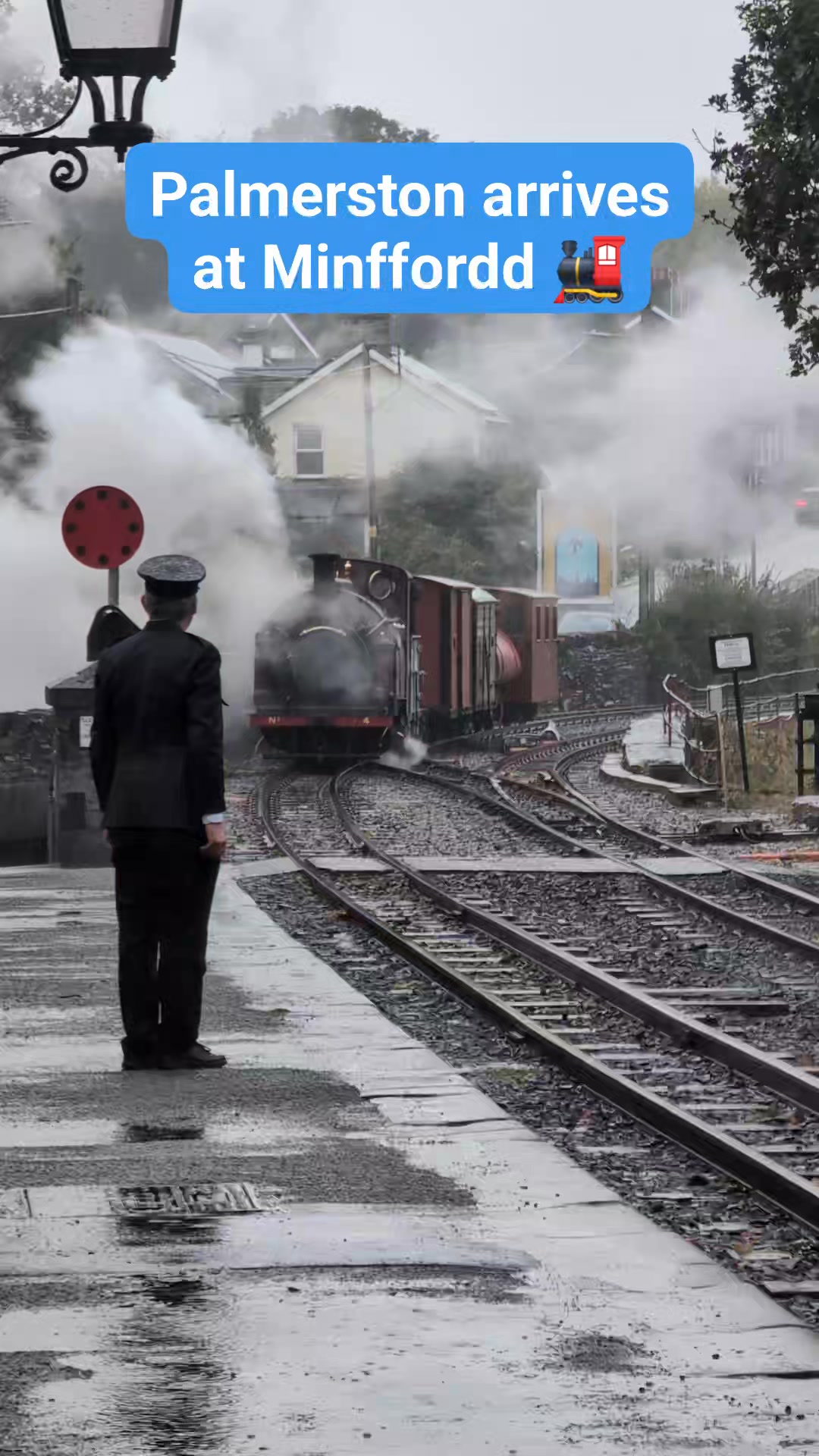 🚂🌧 HEAVY RAIN AND HIGH WINDS DON'T STOP PALMERSTON AND CO 🚂🌧 Heavy rain ...