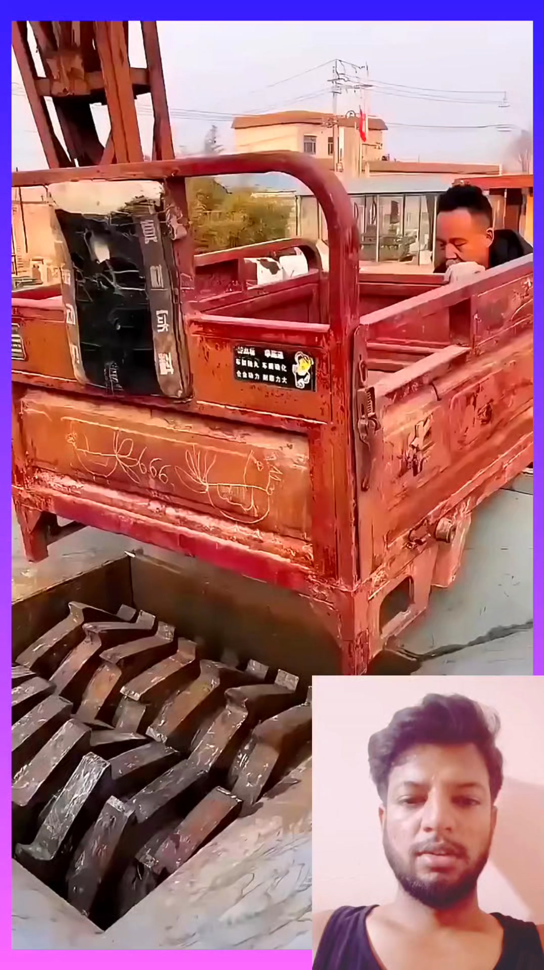Rickshaw body to scrape making process | Mouse trap 2022 | Facebook