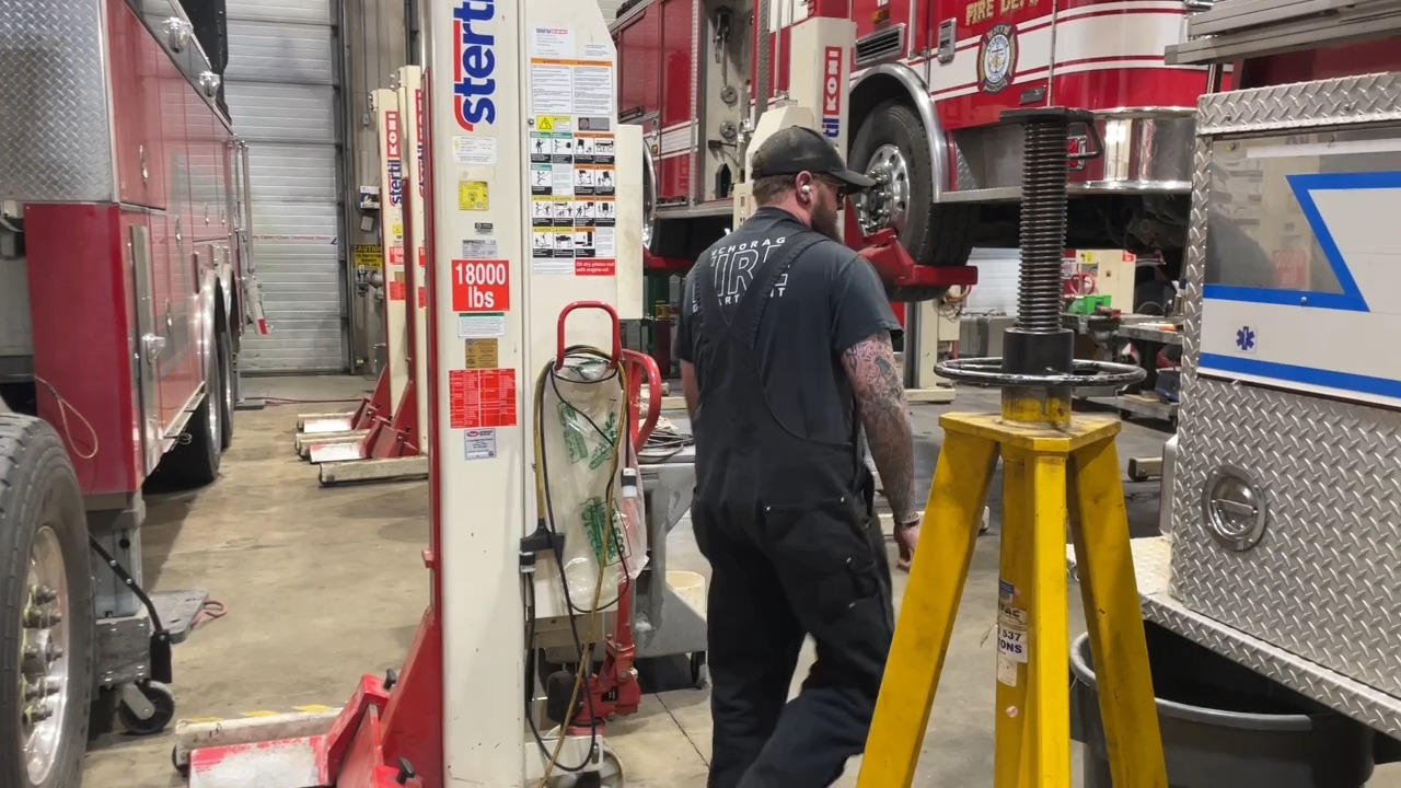 This #AFDFireTruckFriday, meet Lead Mechanic Robert Reese. Boy, does he ...