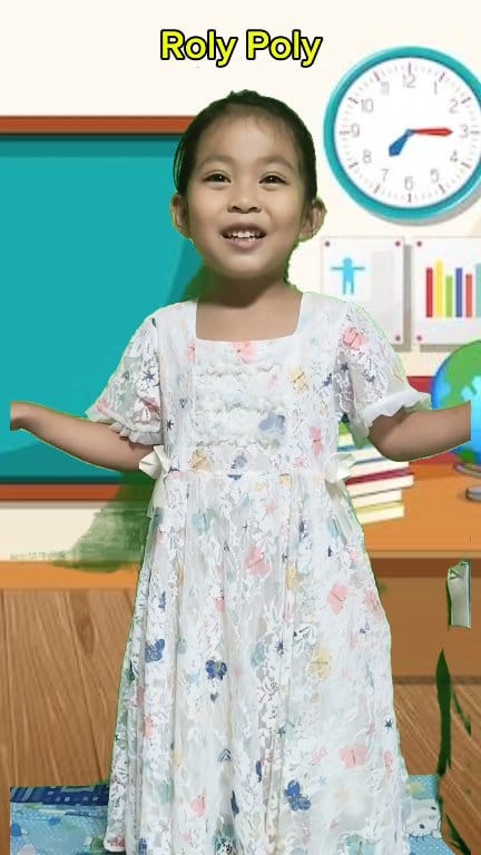 Sing with Riley: Roly Poly An opposite Song for Kids🥰 # ...