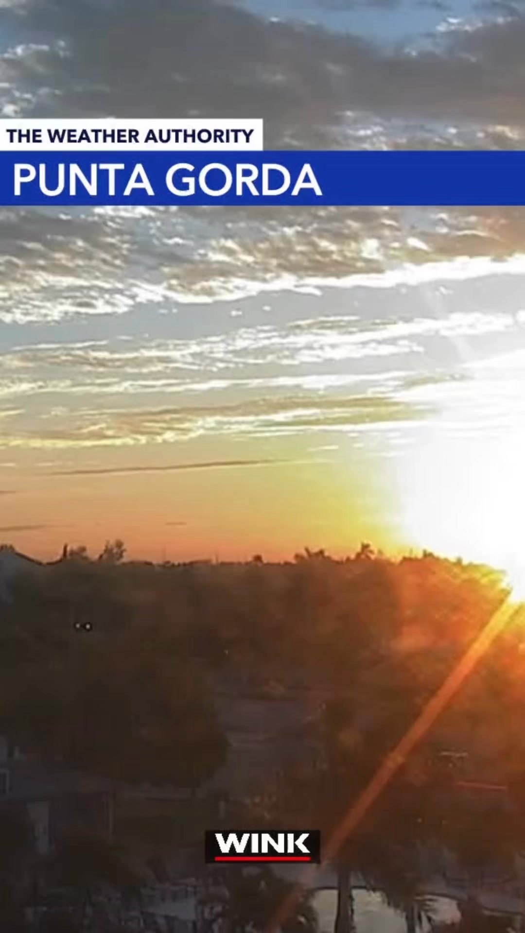 Here are some views across Southwest Florida with the earlier sunrise ...