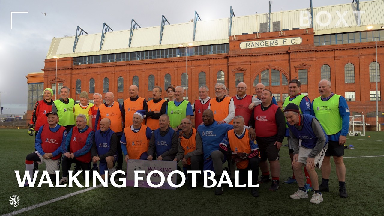 Rangers Charity Foundation Walking Football 🤝 BOXT 💙 Rangers Charity ...