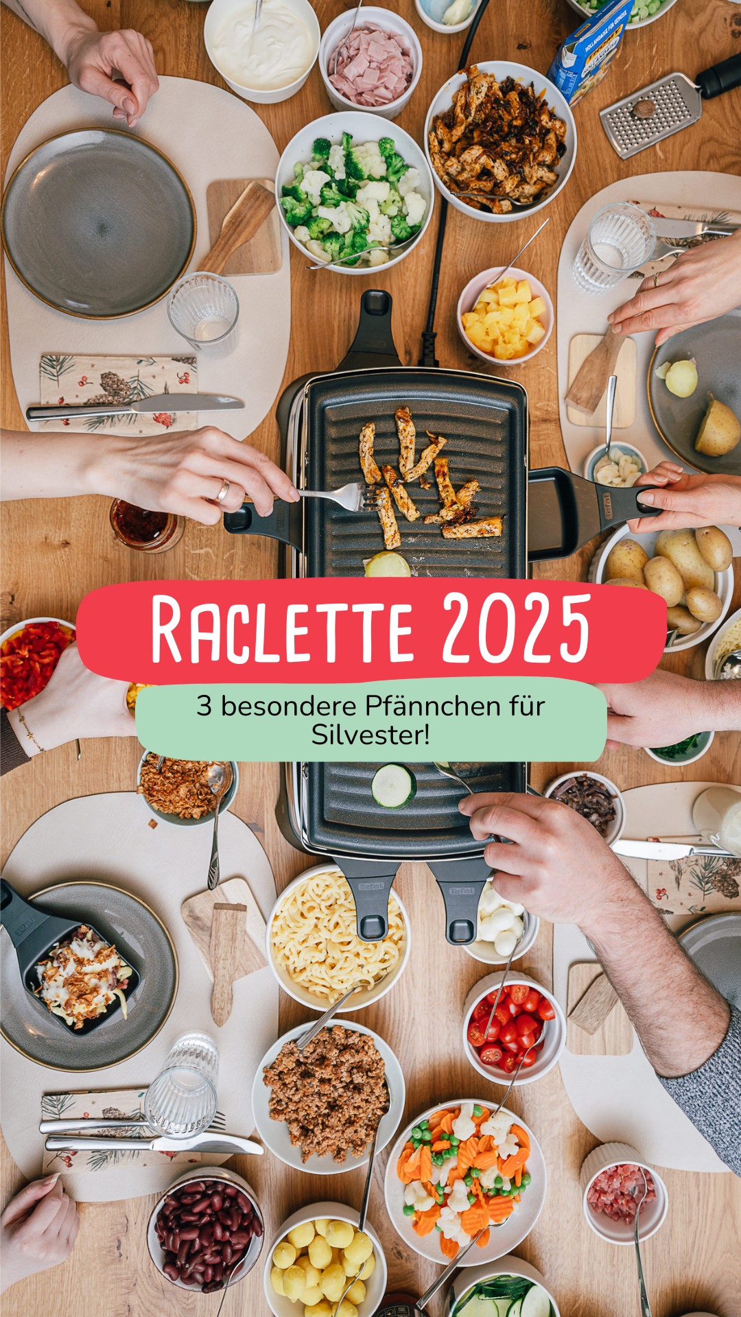 Unsere liebsten 3 Raclette-Pfännchen für dich! 🎉 Perfekt für Silvester ...