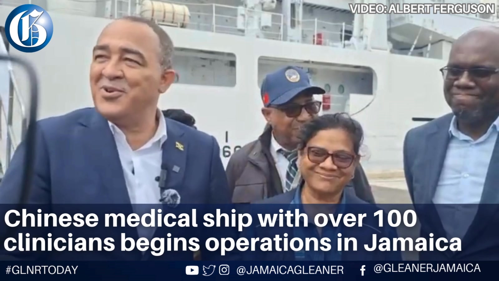 The Chinese medical ship Silk Road Ark, staffed by “over 100 clinicians ...