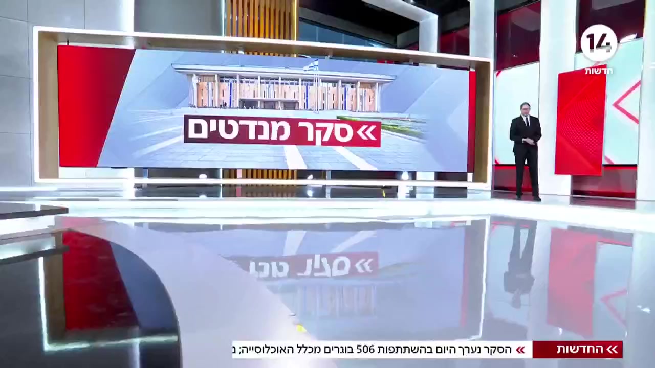 סקר חדשות 14 | הקמפיין השתלם? אחרי שבועות ארוכים - זה המועמד שחוזר למפת ...