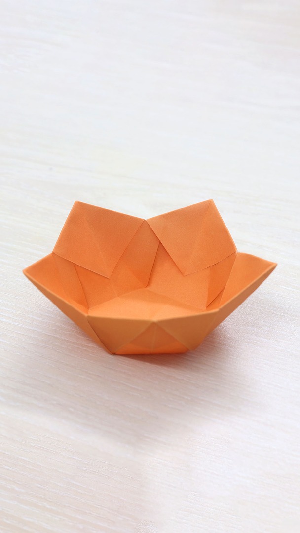 How to make origami triangle box - Paper triangular box tutorial ...