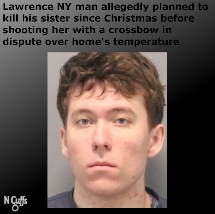 A man on Long Island is accused of shooting his sister with a crossbow ...