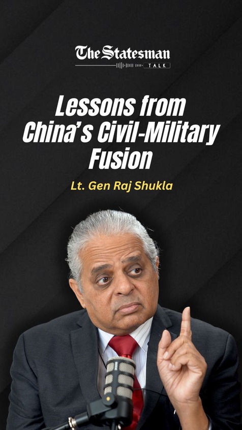 India’s path to modern power & fusion lessons from China | Lt Gen Raj ...