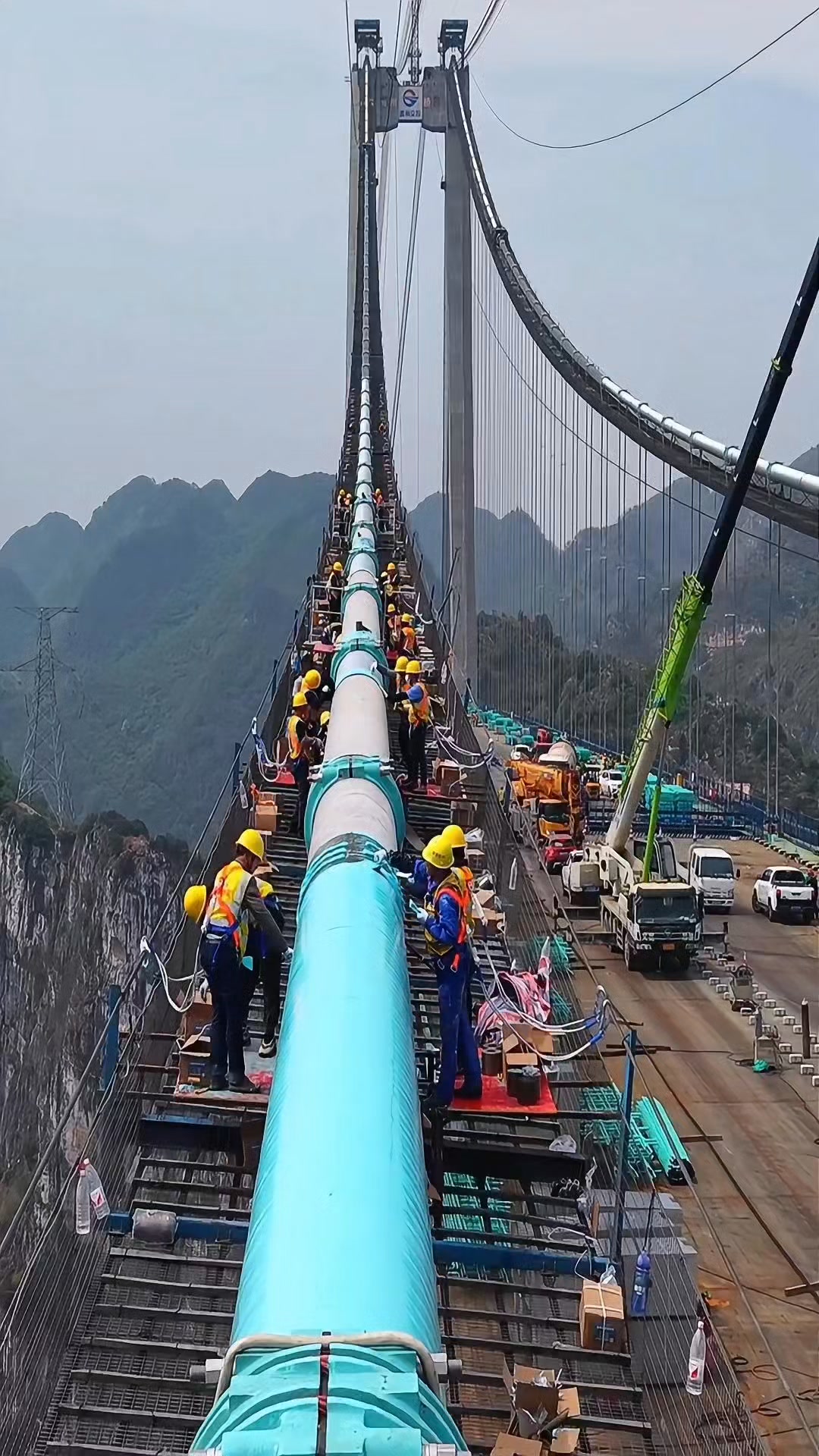 720-meter drop!Did china just build another world’s tallest bridges?# ...