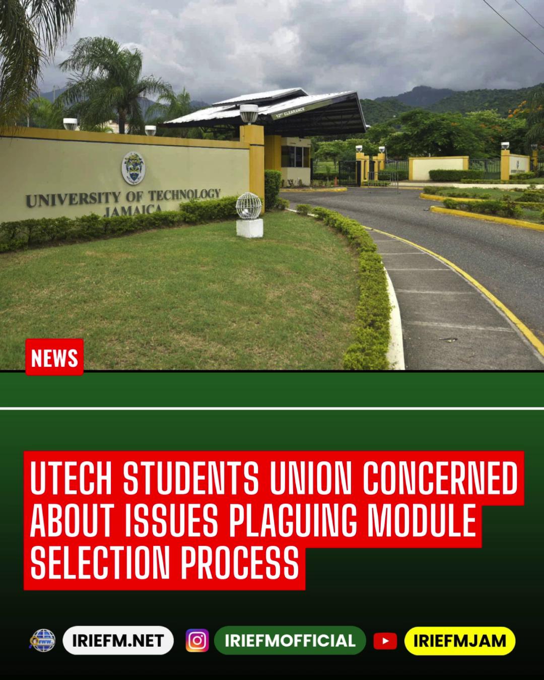 Students at the University of Technology, Jamaica (UTECH) are voicing ...