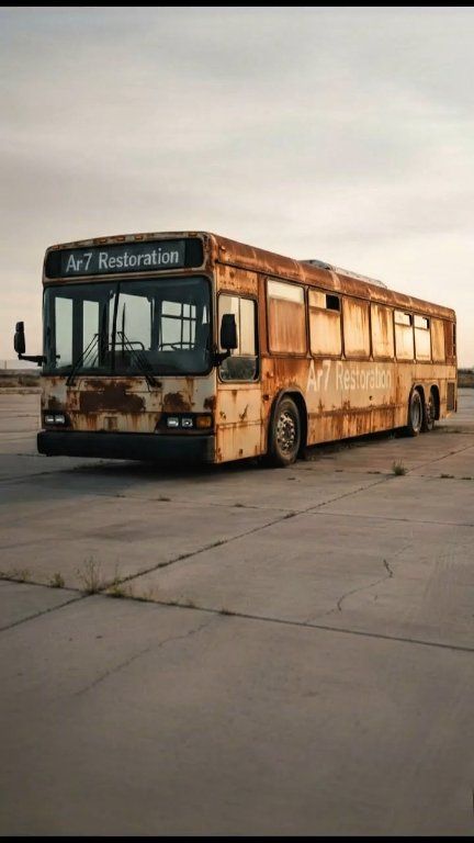 Abandoned Rusty Bus Restored into a Luxury Restaurant on Wheels # ...