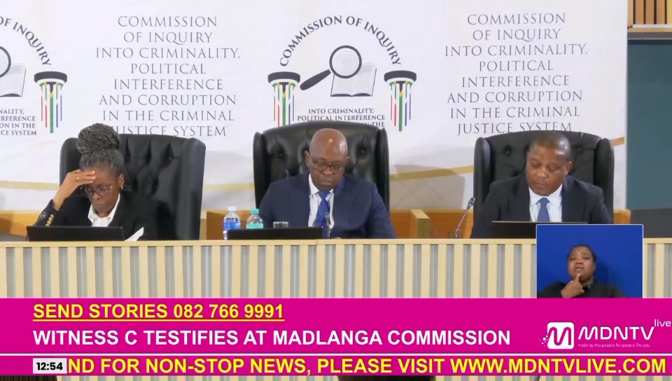 #MadlangaCommission Witness C praises General Mkhwanazi for exposing ...