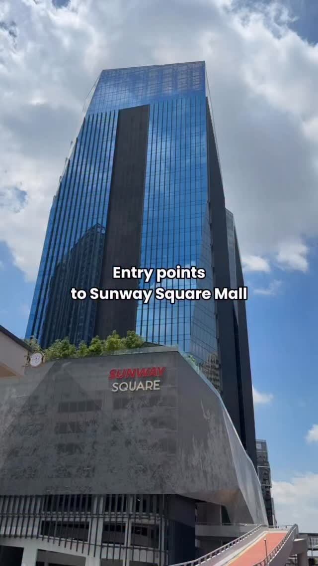 🚗 Not sure which car park entry to use at Sunway Square Mall? We’ve got ...