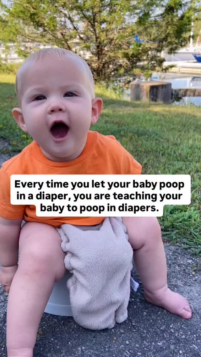 Potty learning begins at birth! What lesson would you like to teach ...